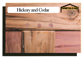Hickory and Cedar