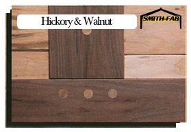Hickory and Walnut